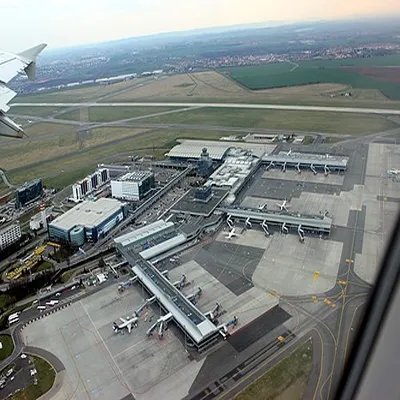 Logo for Prague Airport